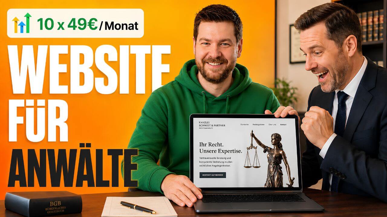 KI Website für Rechtsanwälte erstellen mit GoHighLevel AI Studio – Tutorial von Martin Dellwing