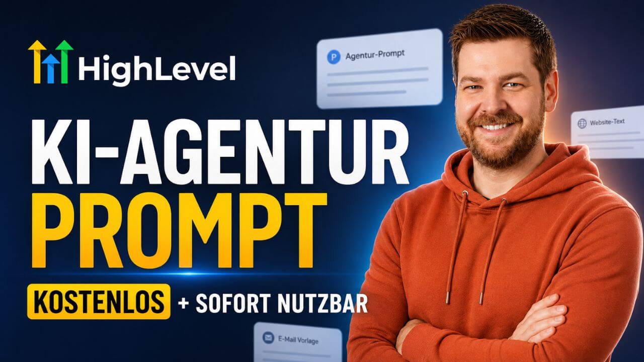 KI-Agentur Website mit GoHighLevel AI Studio erstellen – 34-Seiten Master Prompt von Martin Dellwing