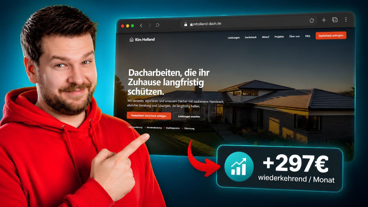 KI-Website für Dachdecker bauen mit GoHighLevel AI Studio – Praxis-Anleitung