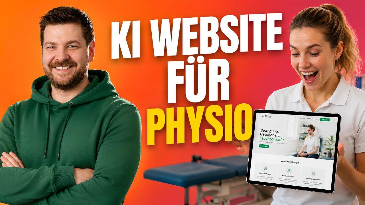 HighLevel Website Physiotherapie mit KI erstellen – Praxis Anleitung Martin Dellwing
