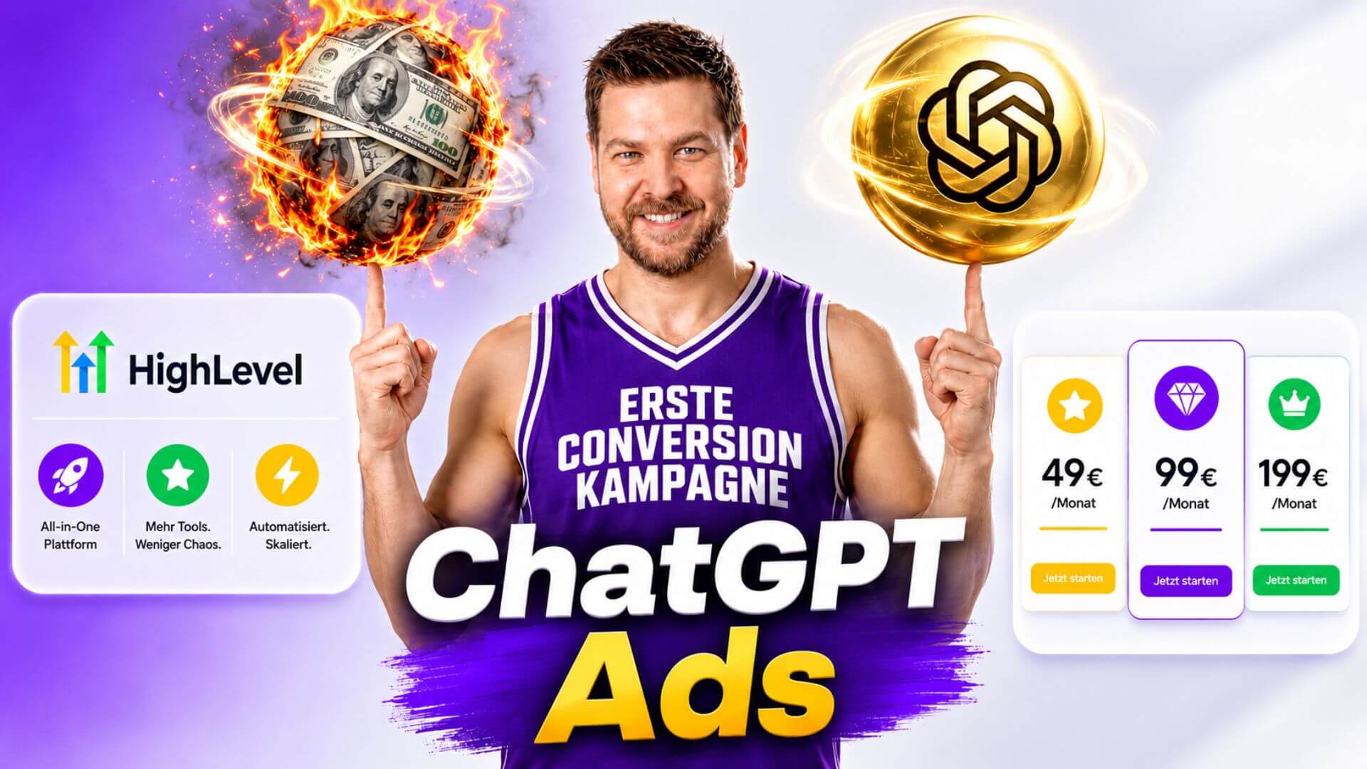 ChatGPT Ads Conversion-Kampagne Deutschland – Pixel, Conversion-Event und 2 Anzeigen live
