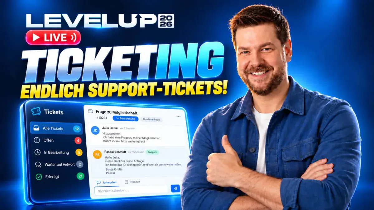 GoHighLevel Ticketing kommt: Schluss mit Support-Chaos? (Deutsch)