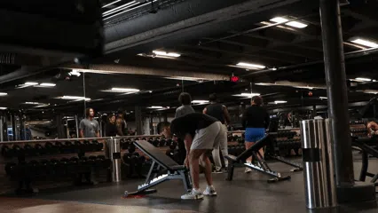 Free weight area in Nashville QNTM Fit Life