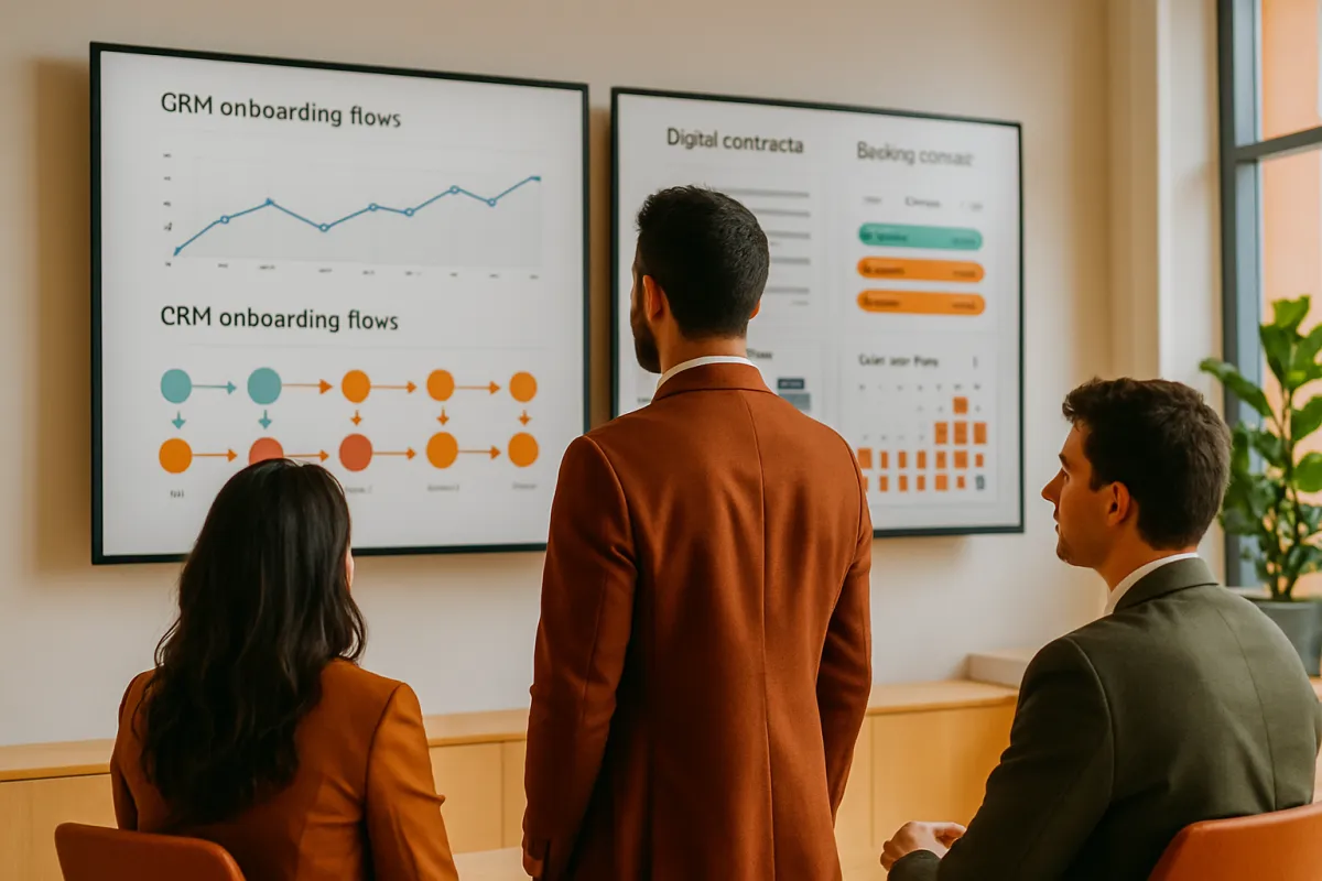 Onboarding clienti automatizzato: dal contratto alla prima sessione PMI
