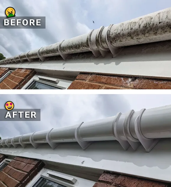 Gutter, Soffit & Fascia Cleaning in Hertfordshire and Surrounding Areas.