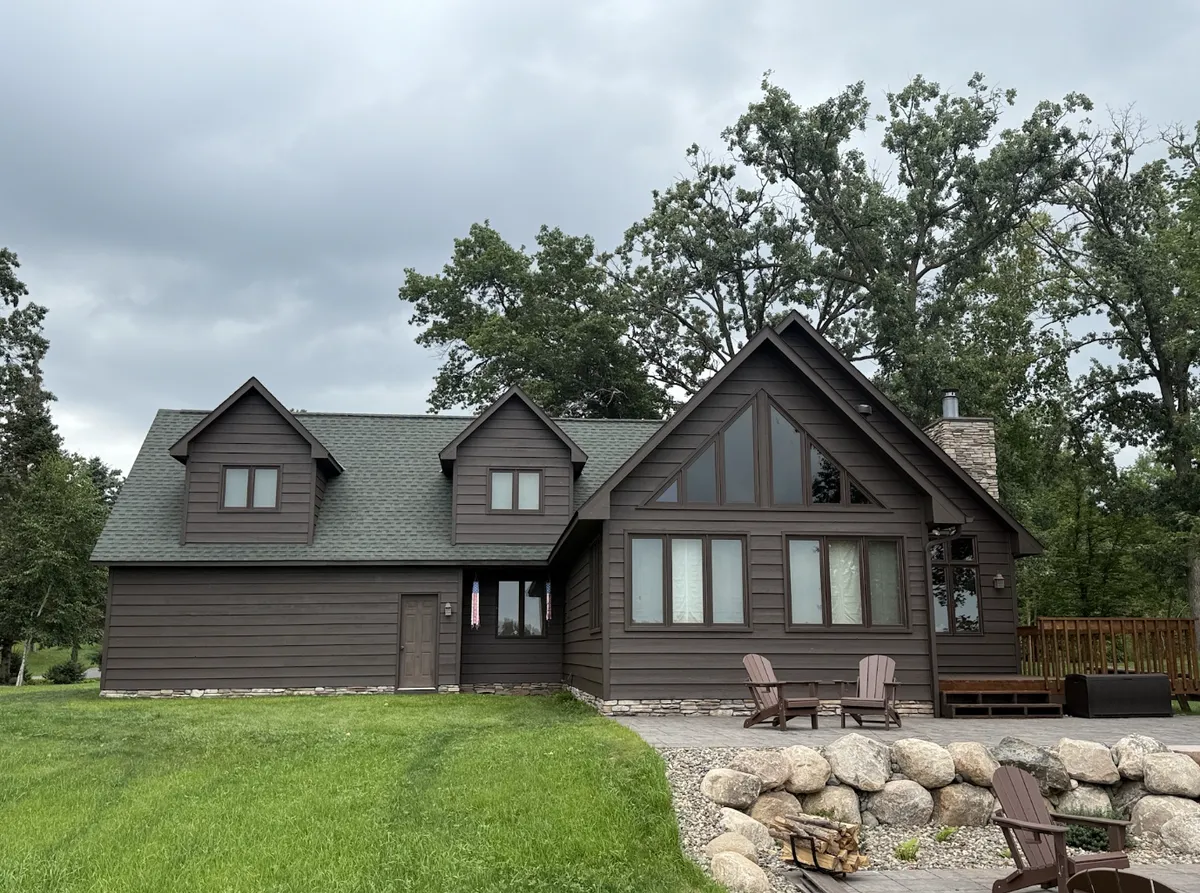 Full exterior painting in Rogers MN final project by Bison Painting