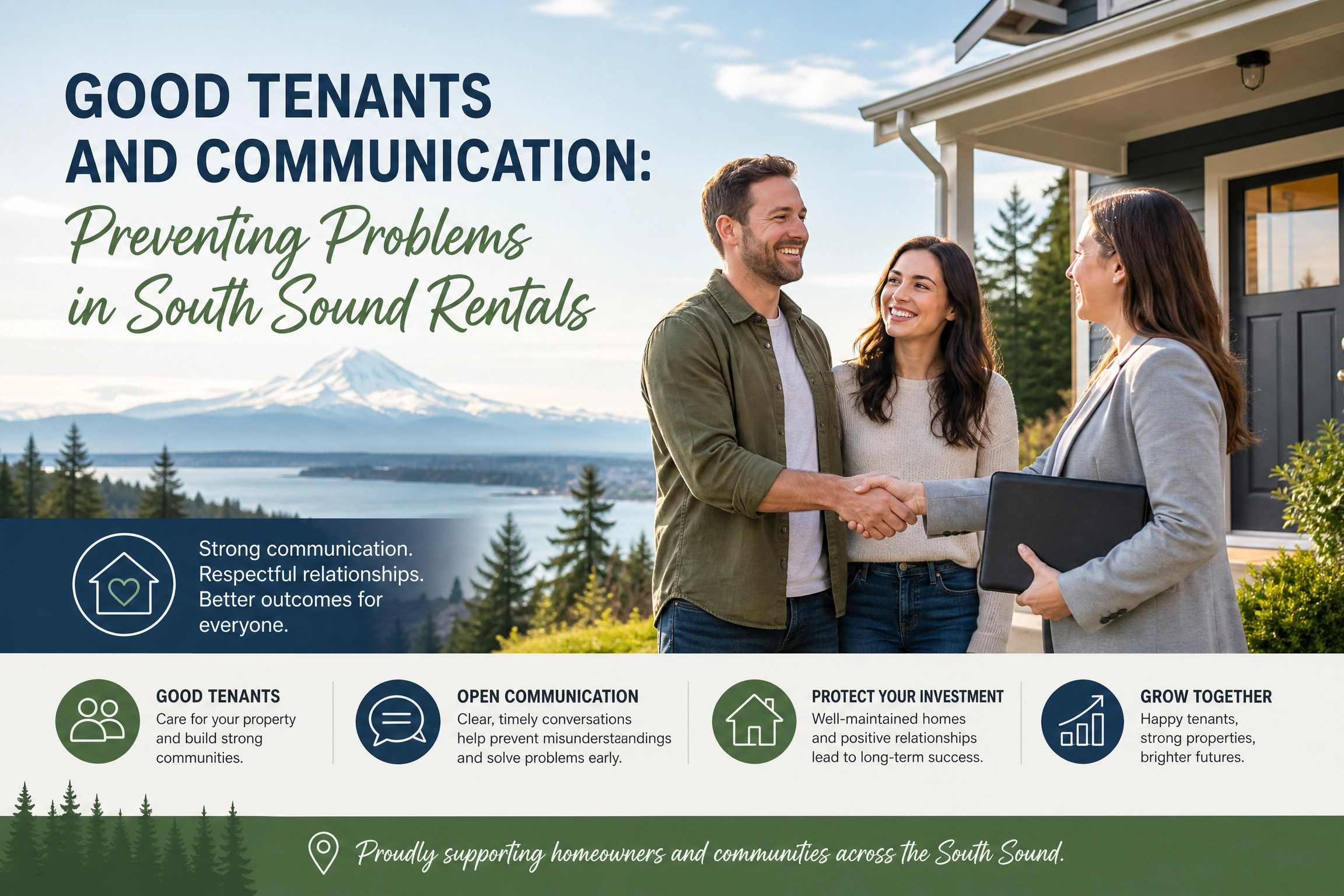 Good Tenants and Communication: Preventing Problems in South Sound Rentals