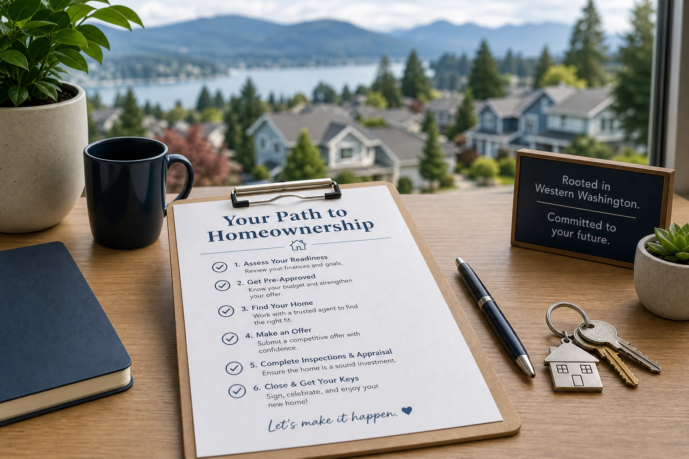 Your Stress-Free Path to Homeownership: A Tailored Plan for Western Washington Renters