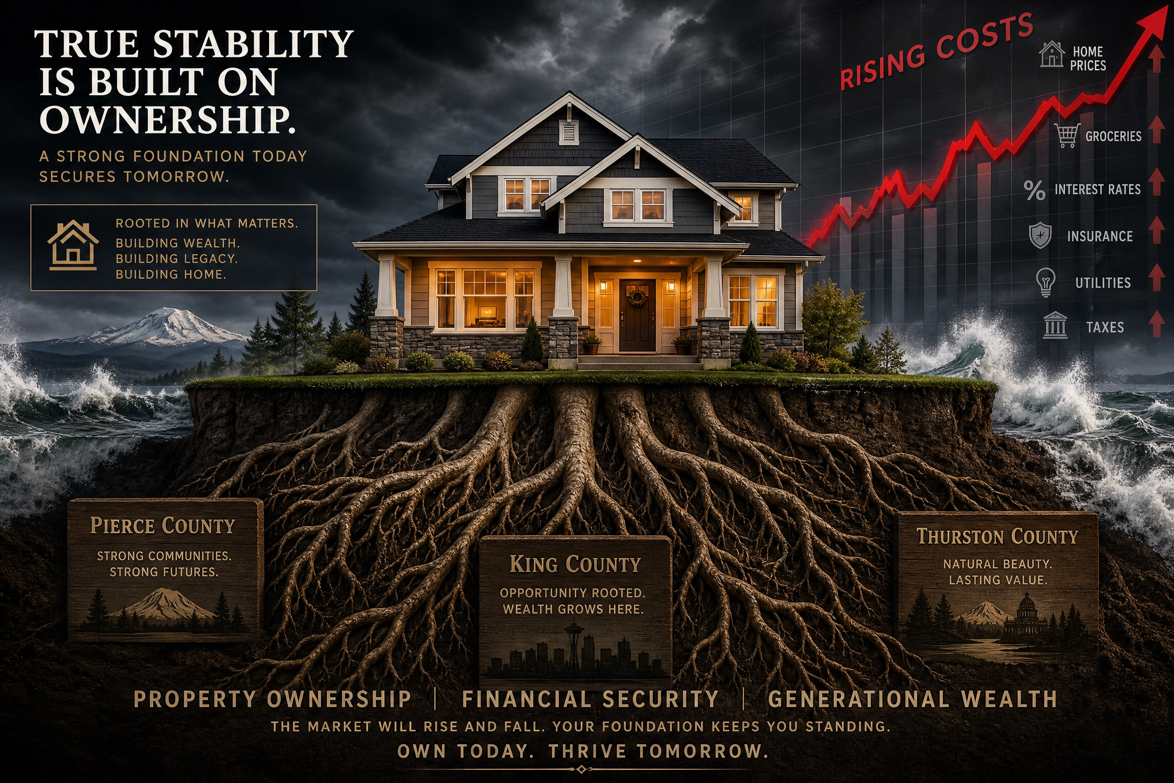Anchoring Your Finances: Stability Through Property Ownership in the PNW