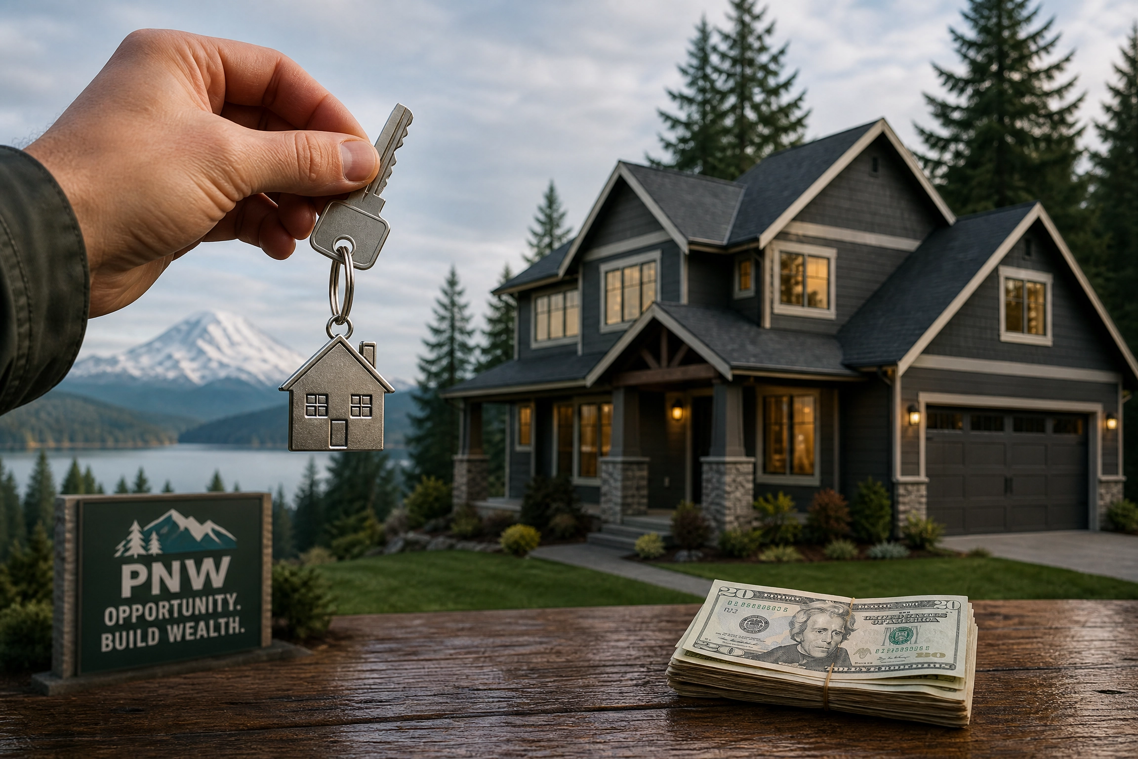 The Power of Leverage: Real Estate vs. Cash Savings in the PNW