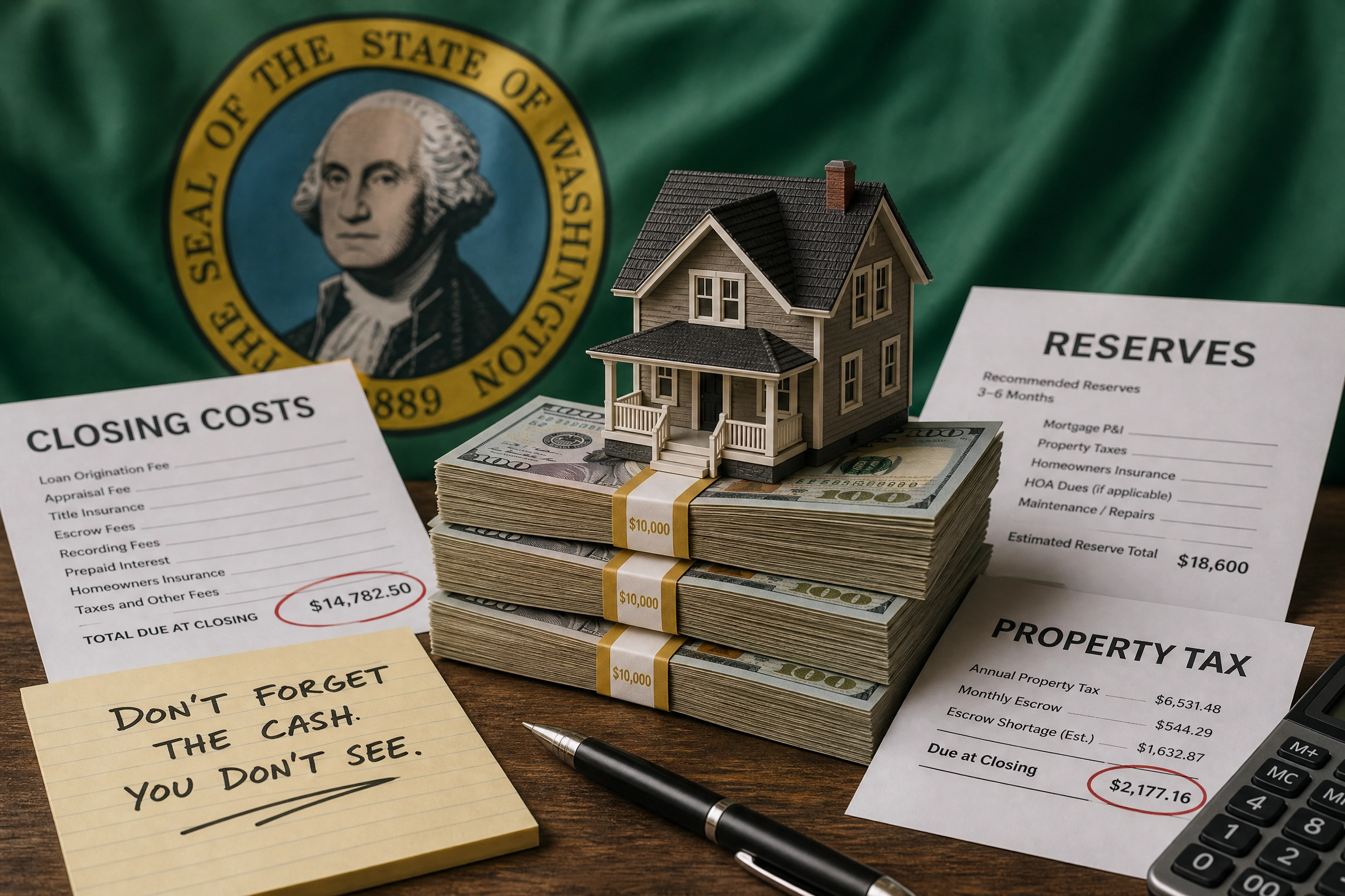 The Hidden Costs of Homebuying: Don't Underestimate Closing and Reserve Funds in WA