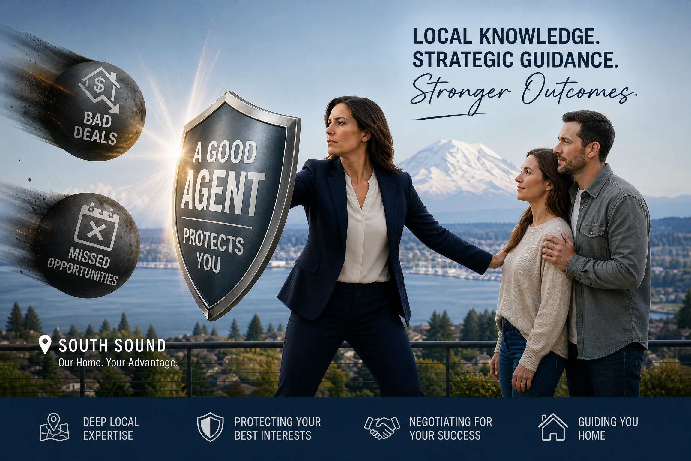 Your Shield and Your Guide: How a Good Agent Protects You in the South Sound Real Estate Market