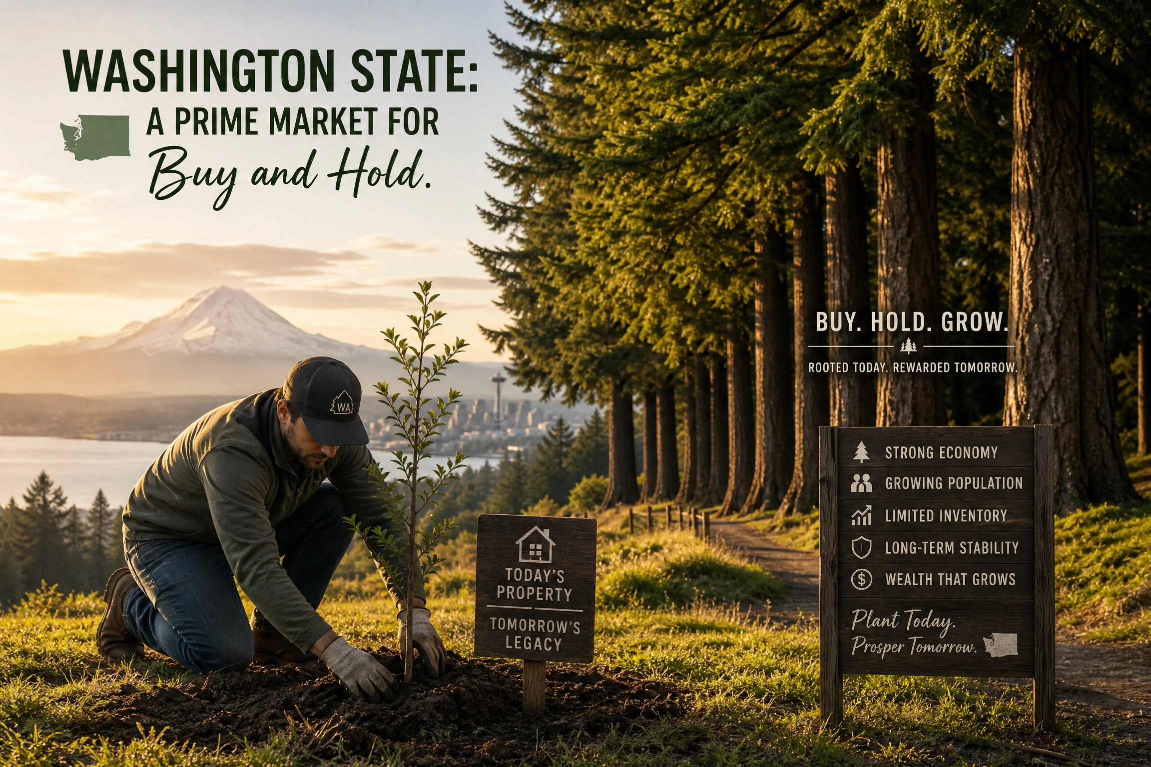 Capitalizing on Demand: Why Washington State is Prime for Buy and Hold Rental Strategies