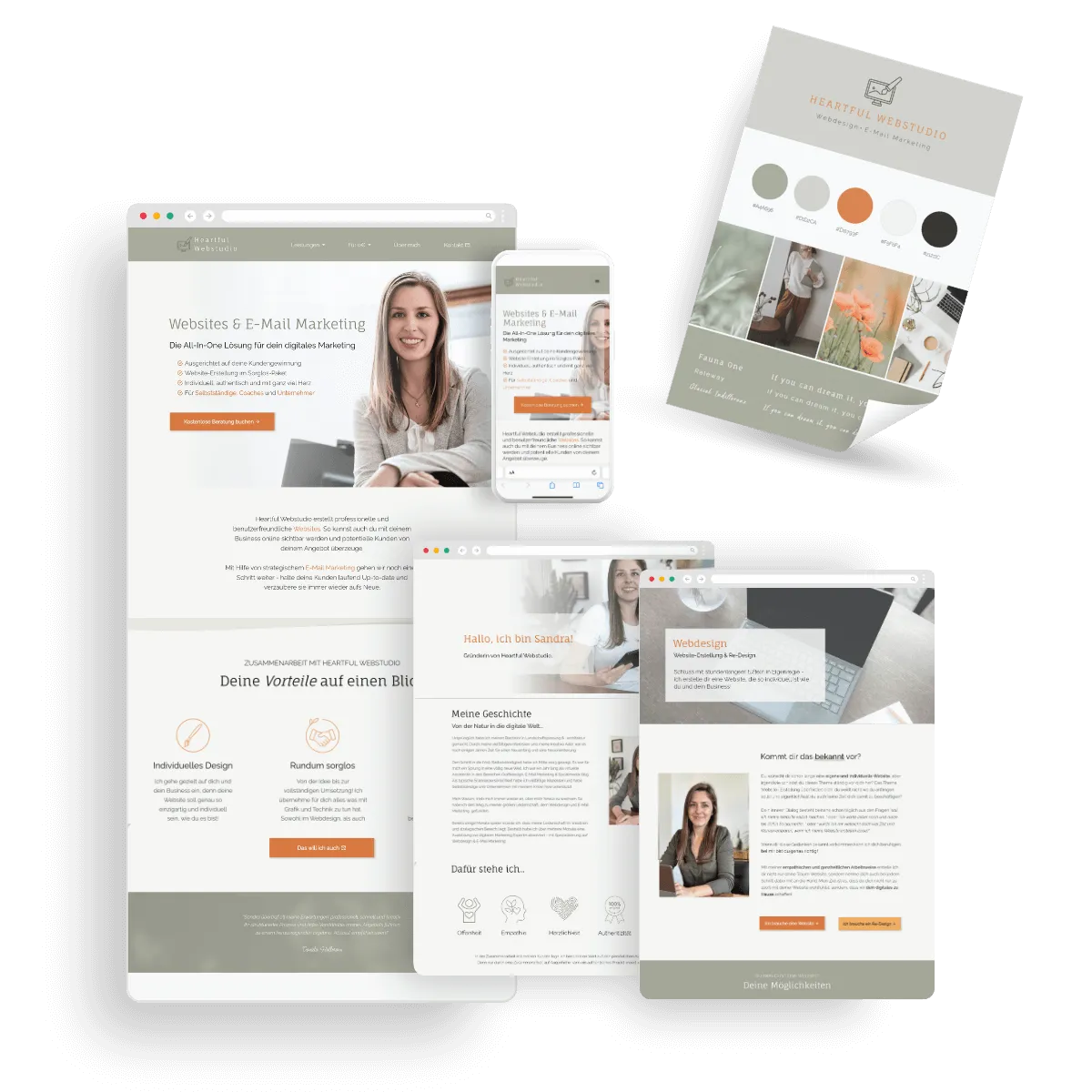 Heartful Webstudio Website Beispiel