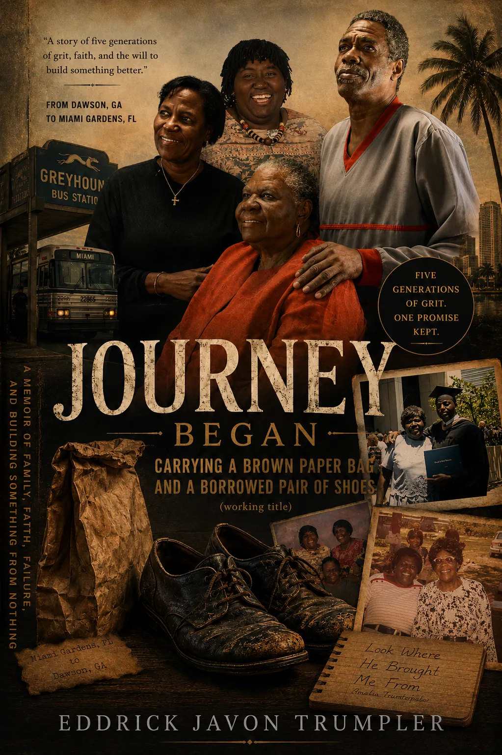 Journey Began book cover by Eddrick Javon Trumpler