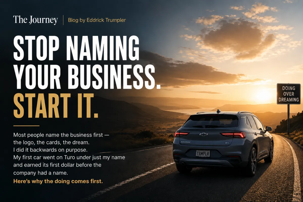 Stop Naming Your Business. Start It.