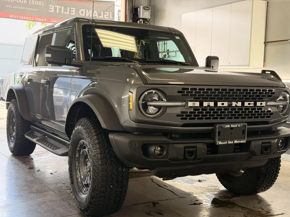 Finished vehicle after professional auto detailing at Island Elite Detail in Kihei.