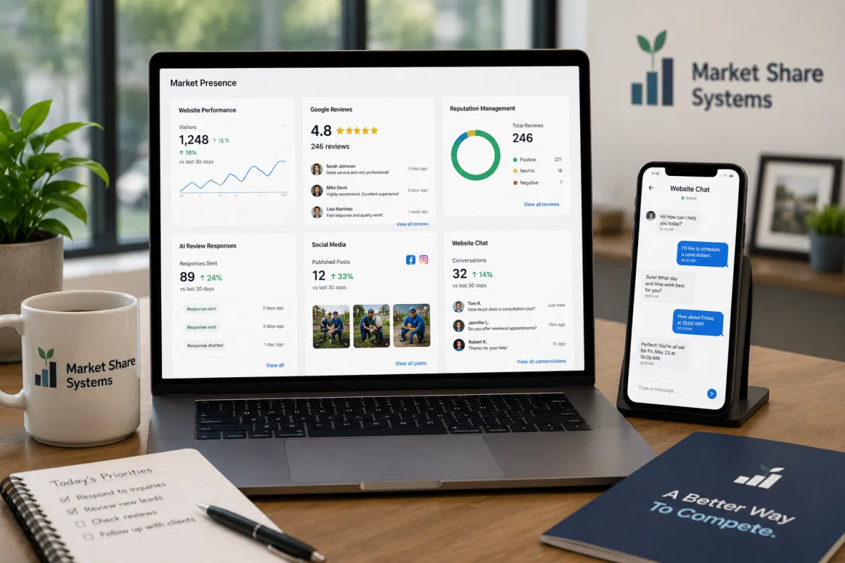 Dashboard showing core business foundation tools