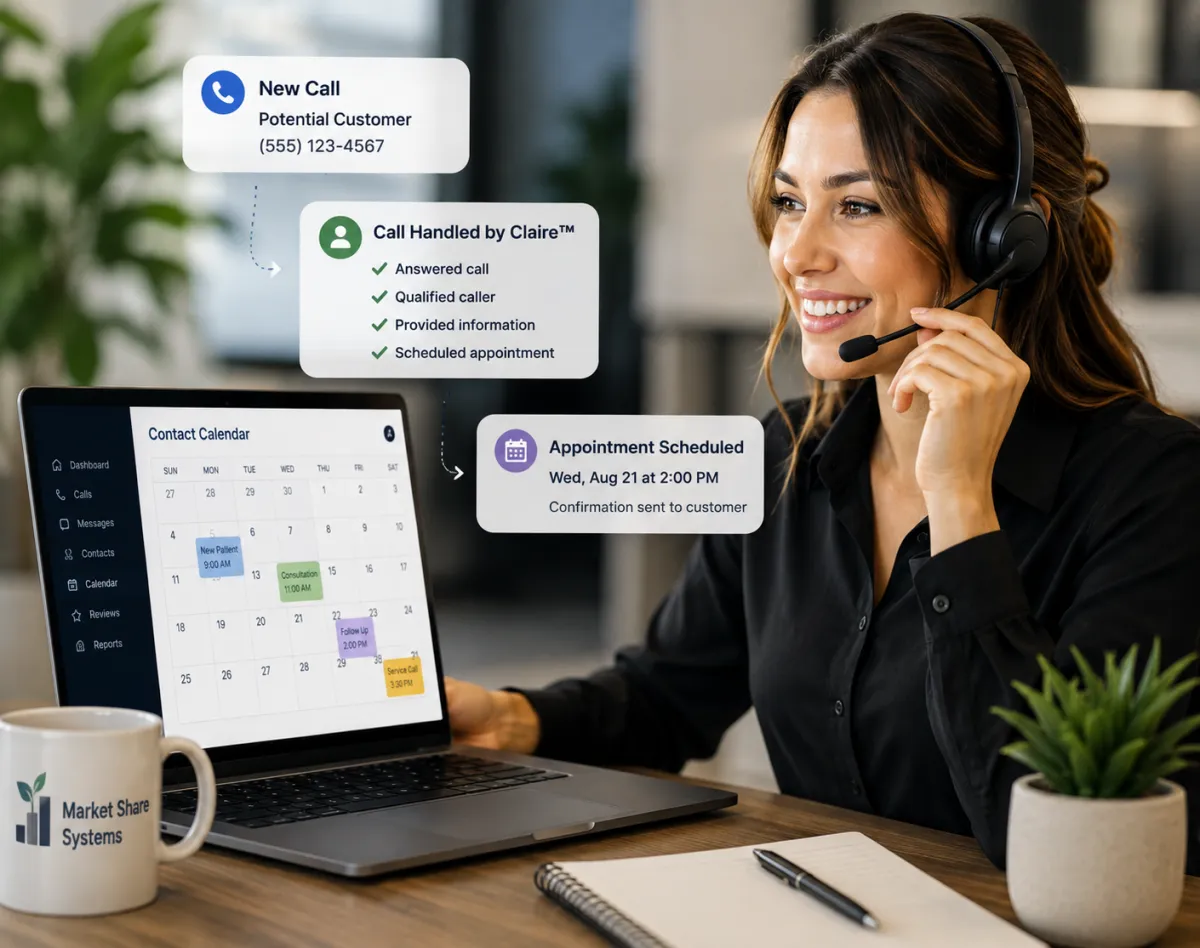 Professional business environment showcasing modern operations