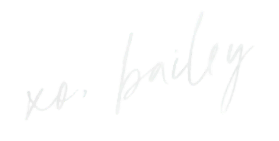 xo, bailey logo