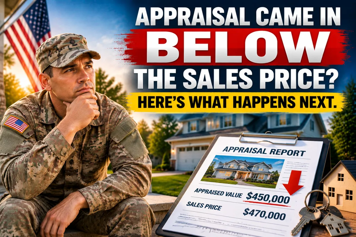 Your Appraisal Came in Below the Sales Price and Here Is What Actually Happens Next