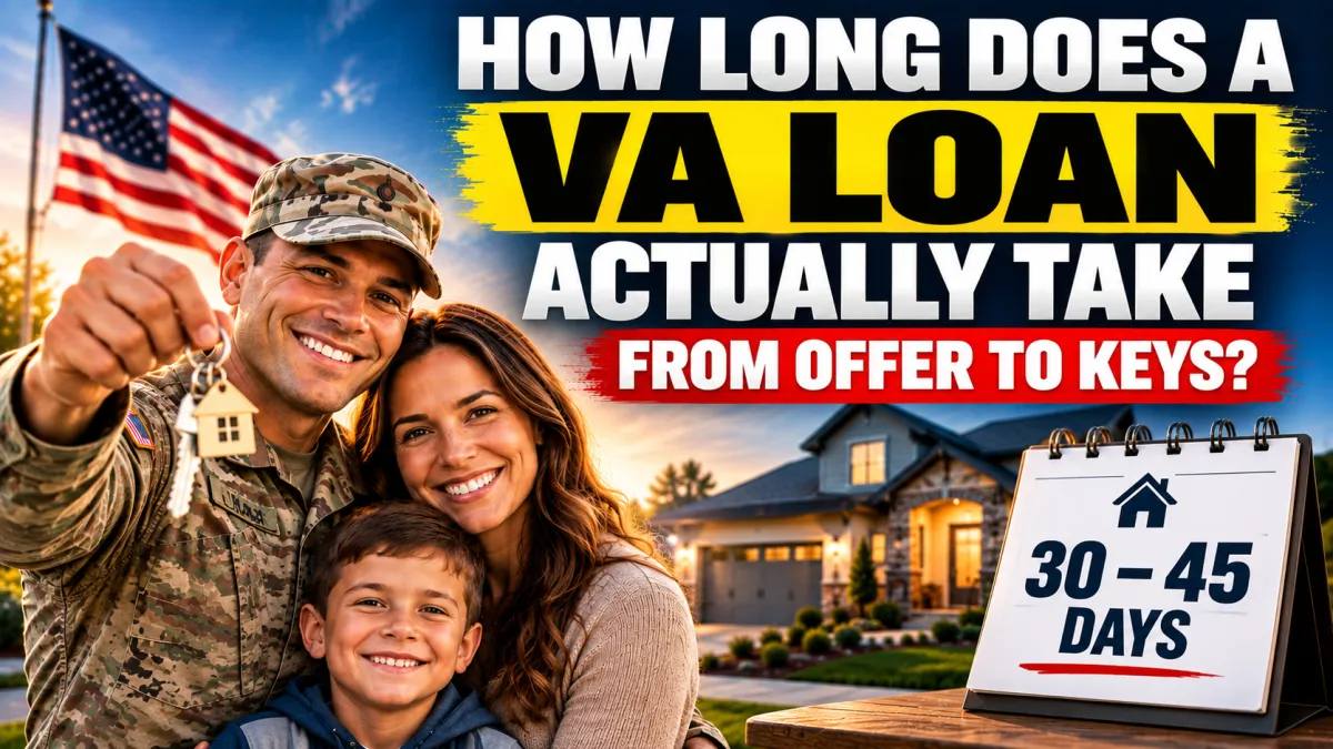 How Long Does a VA Loan Actually Take From Offer to Keys and Here Is the Honest Answer