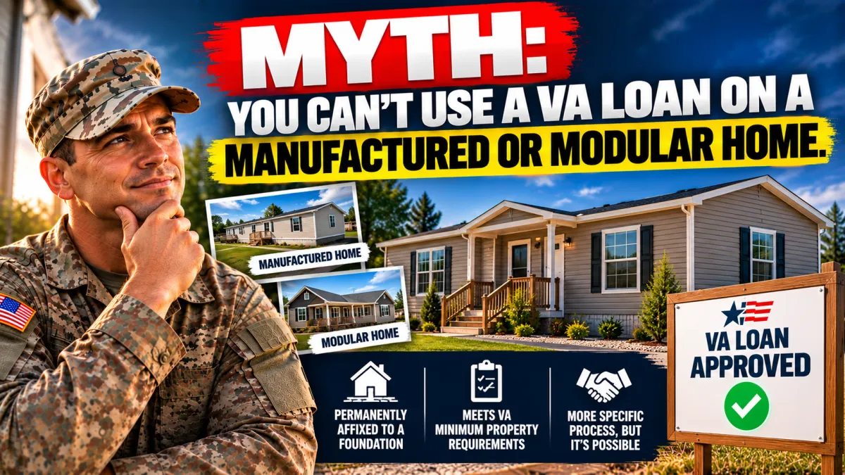 You Can Use a VA Loan on a Manufactured or Modular Home and Here Is What Veterans Need to Know