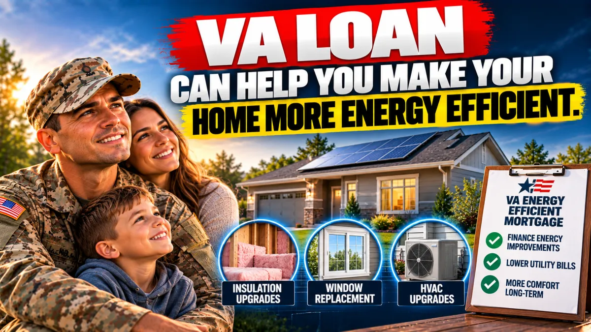 Your VA Loan Can Help Pay for Energy Efficient Upgrades and Most Veterans Have Never Heard of This