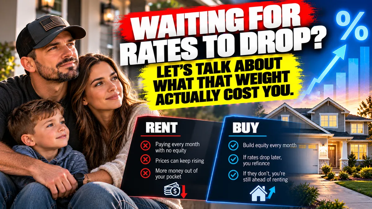 What Waiting for Rates to Drop Is Actually Costing You Every Single Month and Here Is the Math
