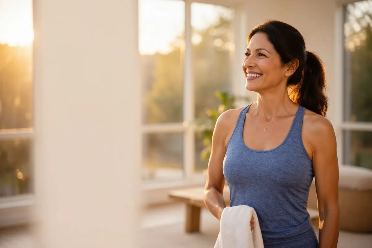 Active woman in her 50s, River Oaks Houston