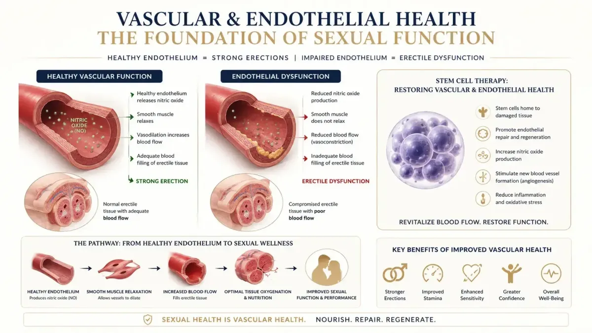 Stem Cells and Sexual Wellness: The Biology Behind Cellular Regeneration for Tissue and Function