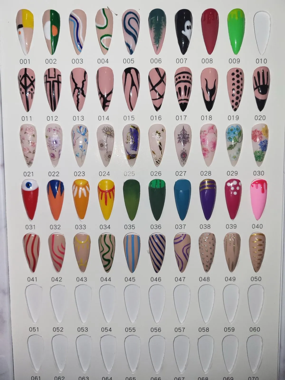 gel nail art designs