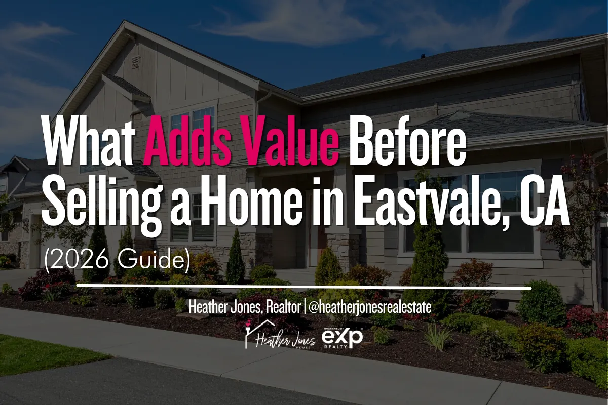 well maintained Eastvale CA home exterior prepared for sale with clean landscaping and curb appeal