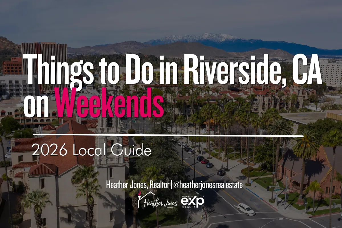 downtown Riverside CA Mission Inn weekend lifestyle people walking sunny day