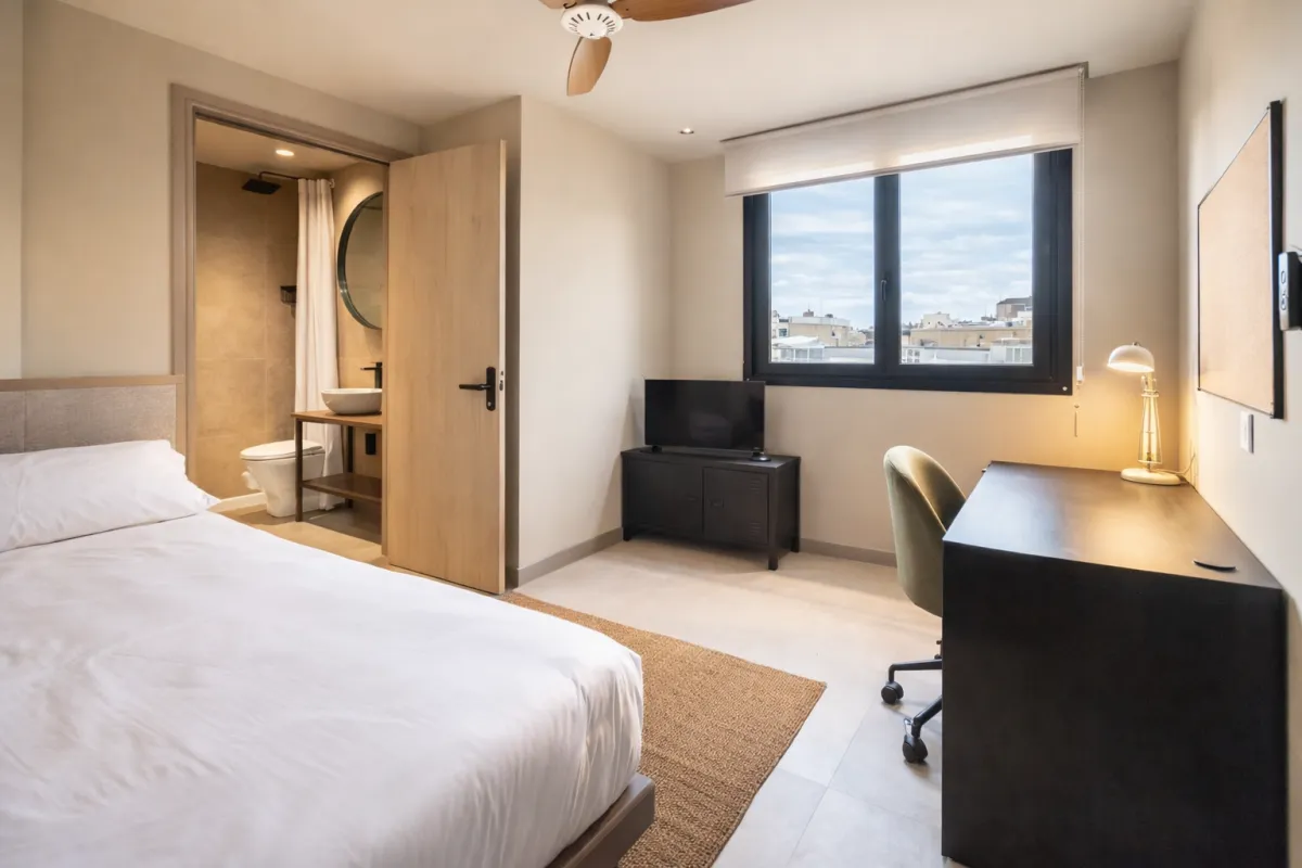 Habitación premium para estudiantes en Valencia: vive mejor tu etapa universitaria