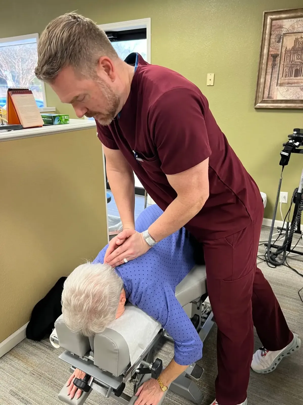 Chiropractic Adjustment in Tupelo, MS.