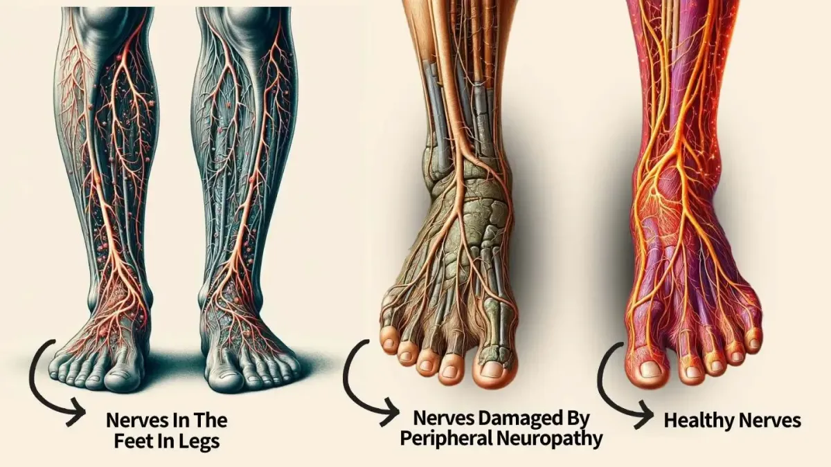 Healthy nerves versus dead nerves peripheral neuropathy in Tupelo, MS.