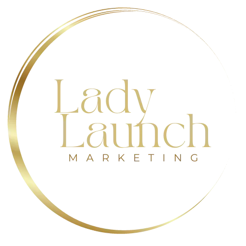 Lady Launch Marketing, time freedom, location freedom, side hustle, passive income, faceless marketing, make money from home, digital products, learn to earn online, 