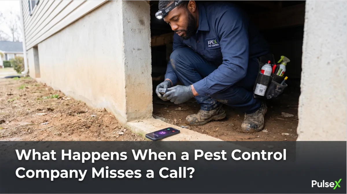 What Happens When a Pest Control Company Misses a Call? (The Real Cost)