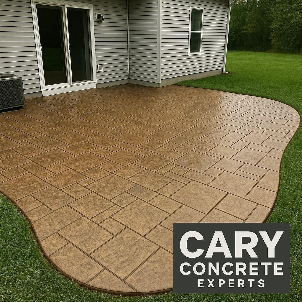 Concrete Experts Cary, NC - Stamped Concrete - 1