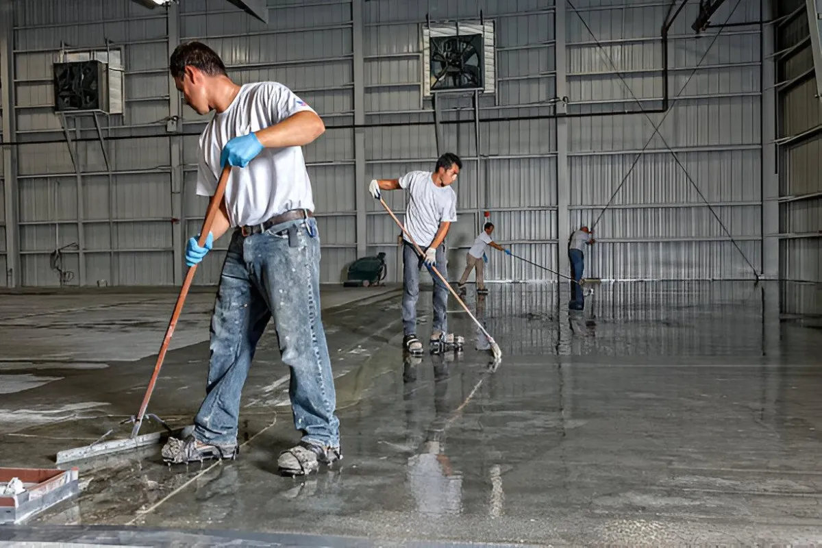 Cary Concrete Experts - Epoxy Garage Floors 1