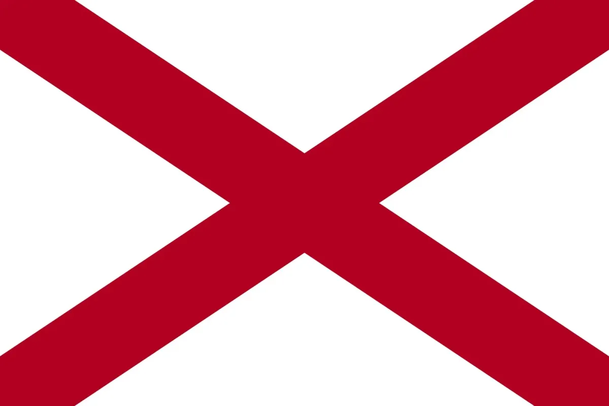 the Alabama state flag