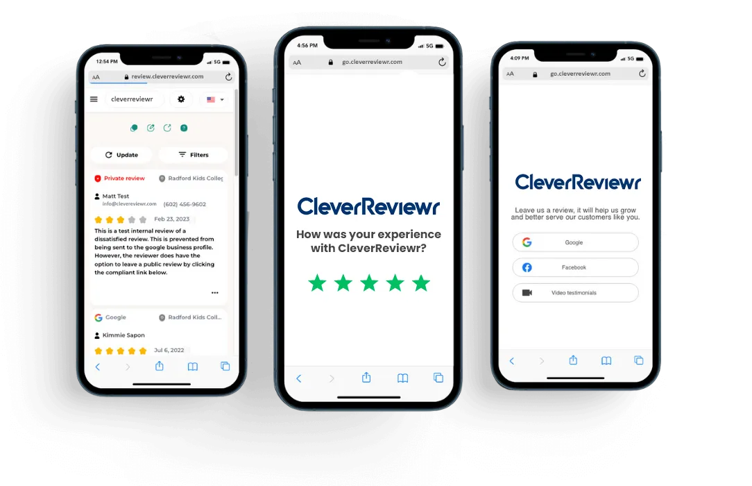 Control Your Online Reputation by CleverReviewr