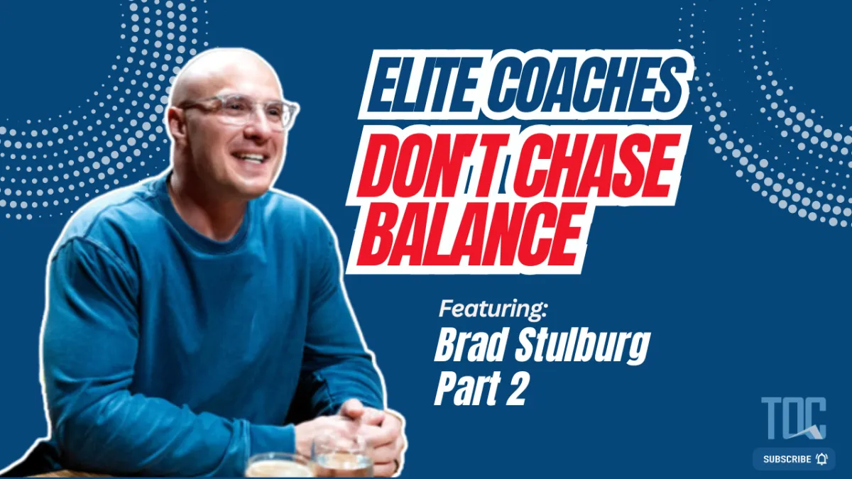 How Elite Coaches Build Sustainable Excellence (Without Burning Out) | Brad Stulberg | Ep. 442