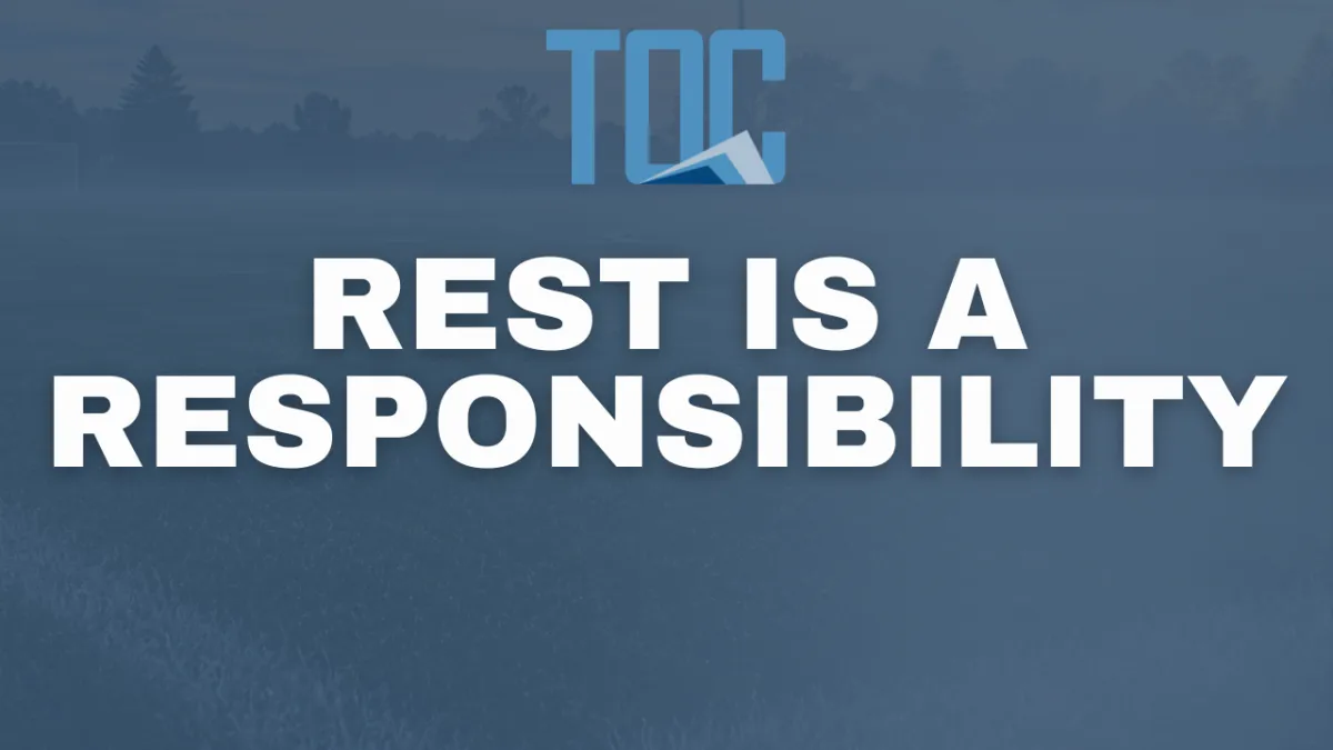Rest is a Responsibility