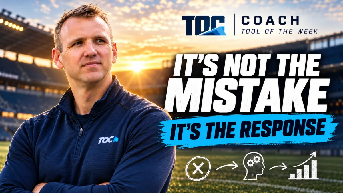 How to Coach Athletes to Respond Better to Mistakes
