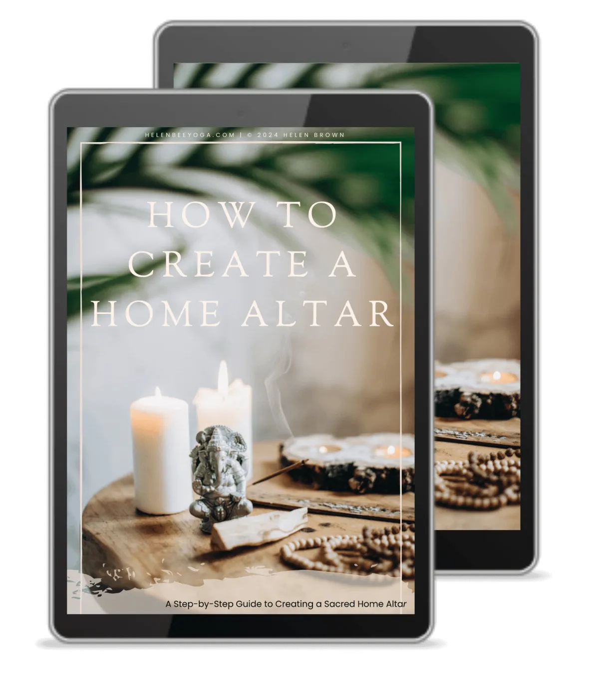 How to create a home altar workbook