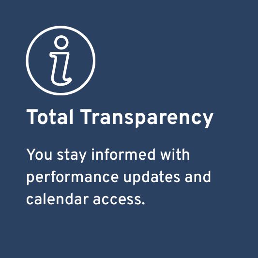 Graphic of performance information of short term rentals