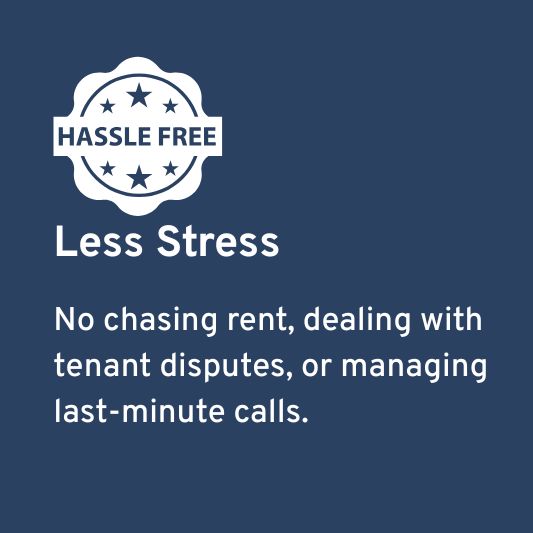 Graphic of les stress of short term rentals