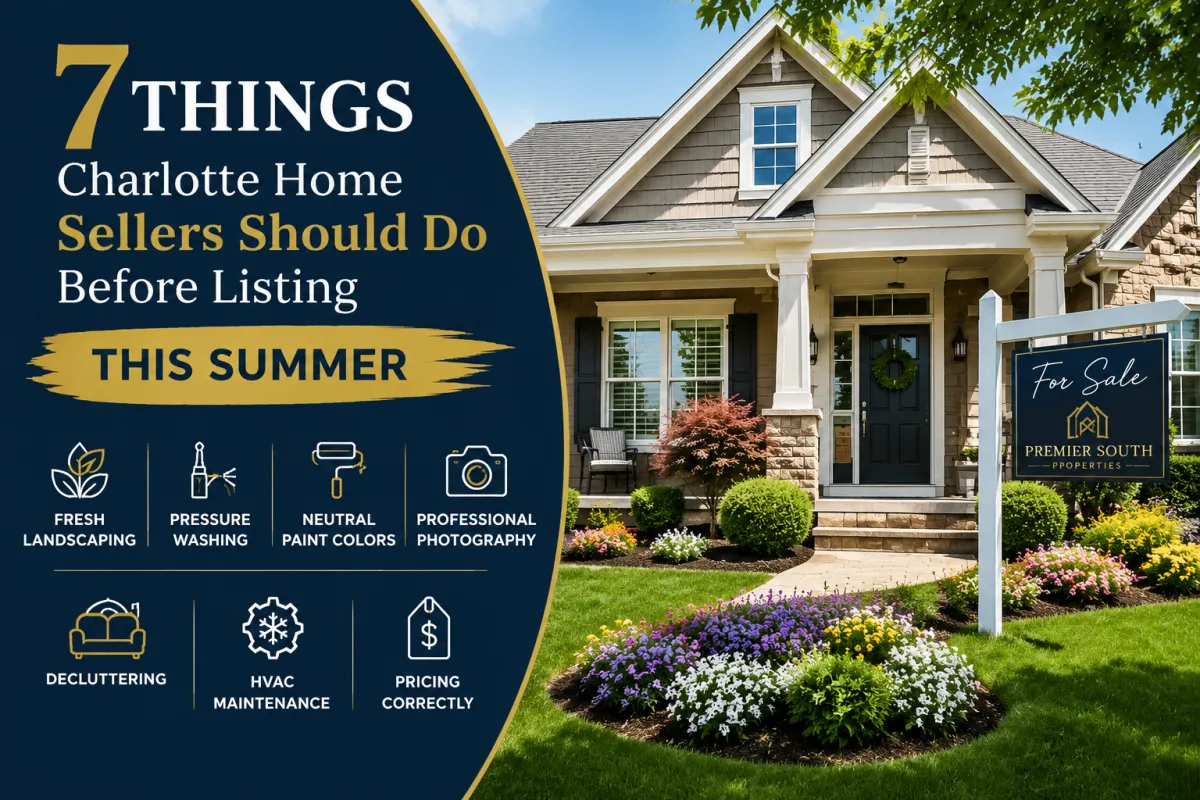 Preparing your home for sale Charlotte NC
